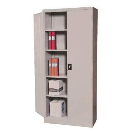 Silverstone PSKG900 Sivi čelični ormar za radionice 1850x900x400mm