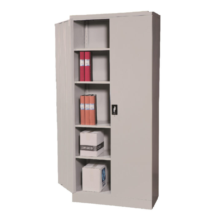 Silverstone PSKG900 Sivi čelični ormar za radionice 1850x900x400mm
