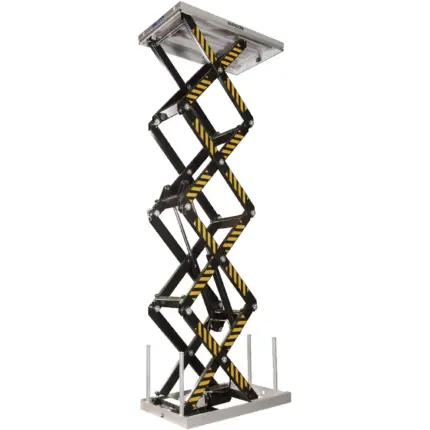 Četveroškarasti hidraulični podizni stol 800kg 1700x1000mm | Silverstone podizni stol 4000mm 4m | MJ-Q801