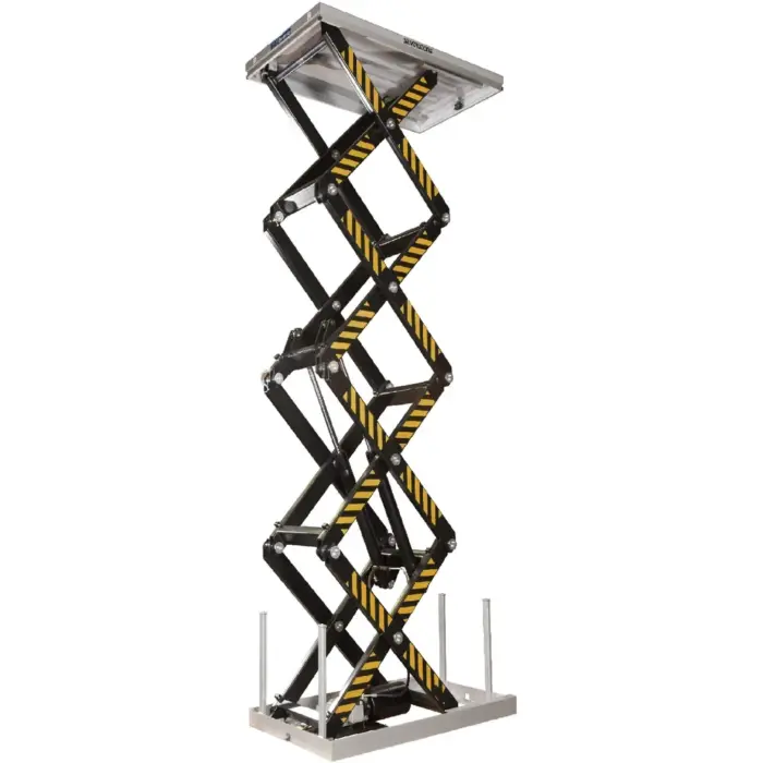 Četveroškarasti hidraulični podizni stol 800kg 1700x1000mm | Silverstone podizni stol 4000mm 4m | MJ-Q801