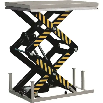 Dvoškarasti hidraulični podizni stol 2000kg 1300x850mm | Silverstone industrijski podizni stol 2t 2000kg | HD2000