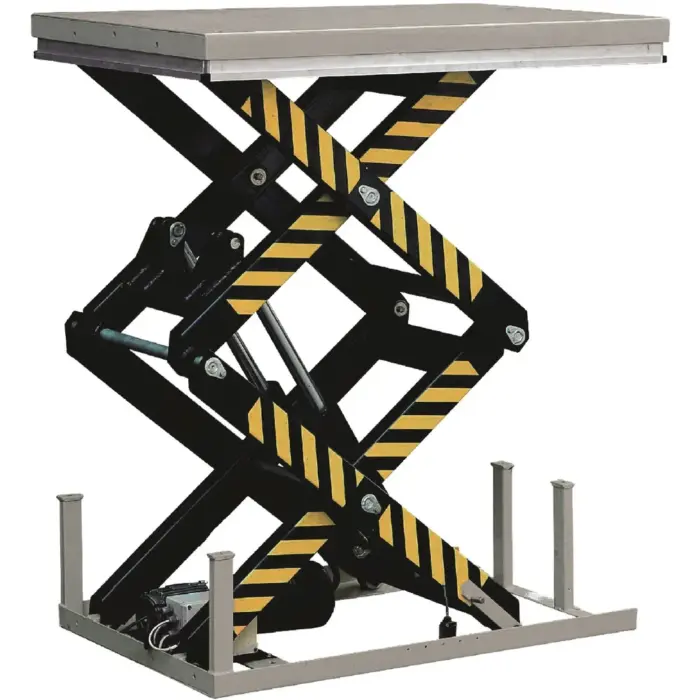 Dvoškarasti hidraulični podizni stol 1000kg 1300x820mm | Silverstone dvoškarasti stol | HD1000
