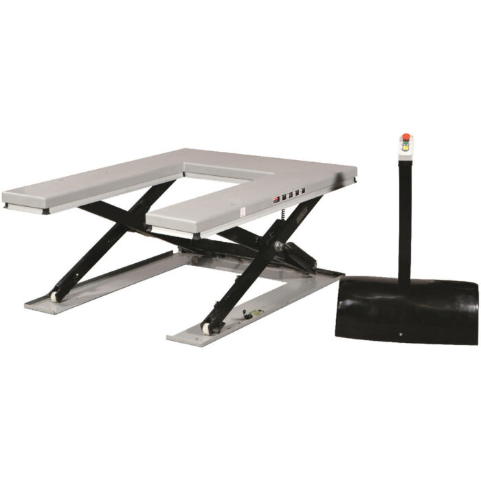 Niskoprofilni podizni stol U profil 1500kg 1450x1140mm | Silverstone podizni stol za palete | SU1500