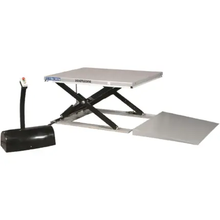 Niskoprofilni podizni stol s rampom 1000kg 1450x800mm | Silverstone platforma sa rampom 1000kg 1t | SL1003