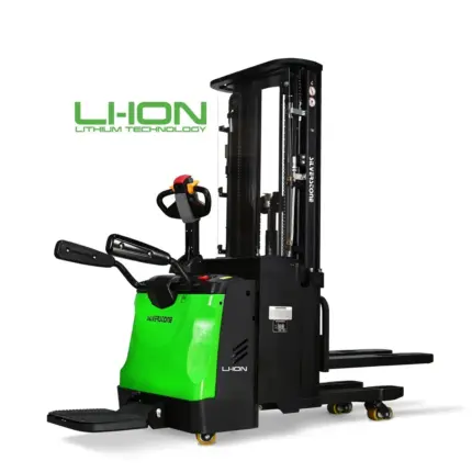 Silverstone ES16RSiLi električni visokopodizni viličar 1500kg 4.5m AC motor inicijalno podizanje stajaća platforma EPS servo podesiva brzina podizanja
