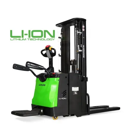 Silverstone ES16RSiLi električni visokopodizni viličar 1500kg 4.5m AC motor inicijalno podizanje stajaća platforma EPS servo podesiva brzina podizanja