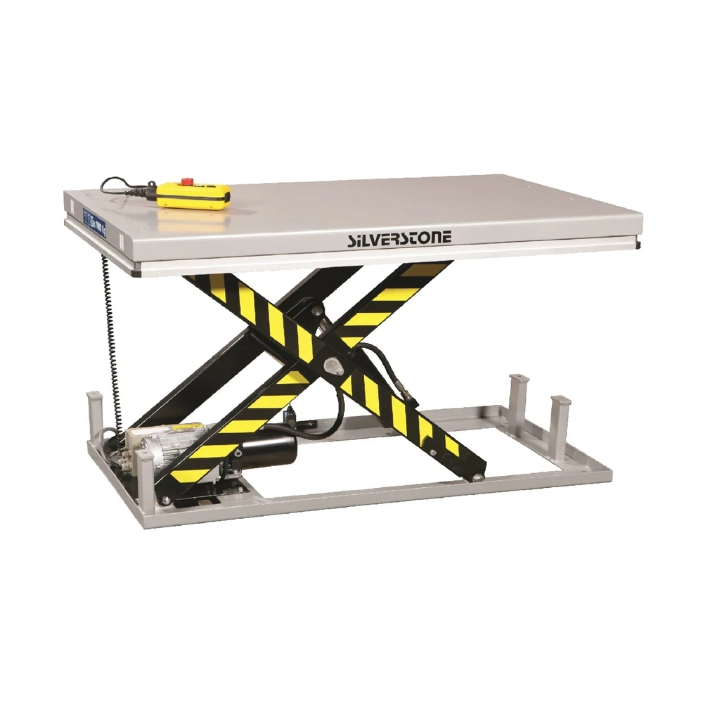 Silverstone jednoškarasti podizni stol 1000kg 1400x1000mm HW1410 Jednoškarasti podizni stol 1000kg 1400x1000mm | Silverstone industrijski hidraulični stolovi za proizvodnju | HW1410